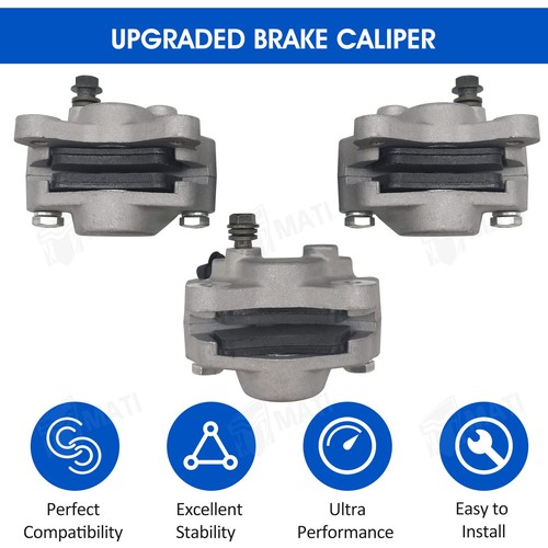 Front Left Right & Rear Brake Calipers for Arctic Cat ATV 250 300 375 400 454... - Picture 3 of 5