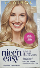 Clairol Nice 'N Easy 9A Light Ash Blonde Permanent Haircolor Gray Coverage NEW