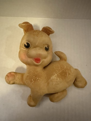 Vintage Baby Toys 1950’s Rempel Dog Duck Rattle & Teething Disks - Picture 4 of 7