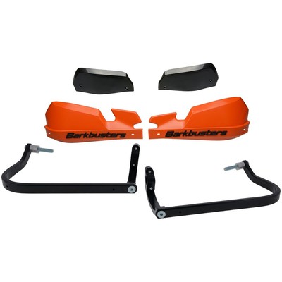 Barkbusters VPS Two Point Mounted Handguard Kit Black/Orange