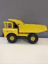VINTAGE TONKA Dump Truck Genuine Pressed STEEL 1970s Made in USA 975 XMB YELLOW