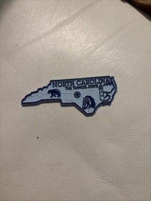 NORTH CAROLINA'' THE TARHEEL STATE'' Kühlschrankmagnet NEW