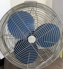 Vintage Patton High Velocity Air Circulator 3 Speed 20” Fan Industrial-Works!!!