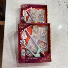 2-Our Generation Ride the Rainbow Romper Outfit and Scooter Accessory 18 Dolls
