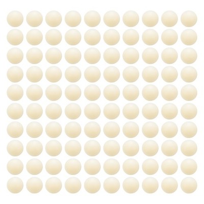 100pcs Nylon Bearing Balls 1/2'' 12.7mm Solid Plastic Balls