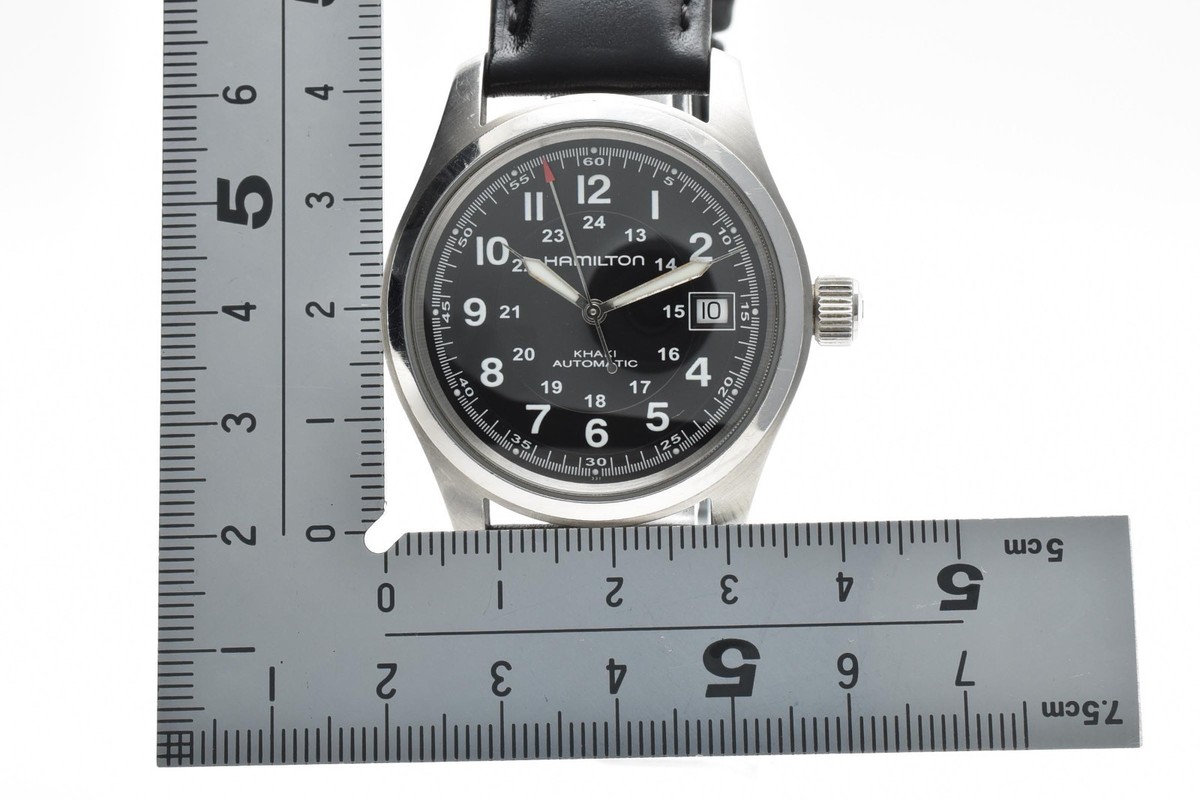 Hamilton Khaki Field Men's Black Watch - H704450 for sale online