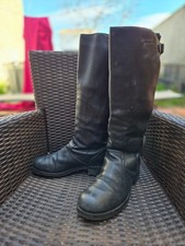 (I038 998) 🖤👢 PALLADIUM - hohe Stiefel Leder schwarz - Gr. 39 - Esprit Biker