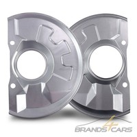 2X Atec Deckblech Bremsscheibe Vorne FÜR Mitsubishi Carisma Space Star Volvo S40