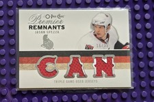 Jason Spezza 2009-10 O-Pee-Chee Premier #PRT-SP Rare-Remnants-Triples #/35