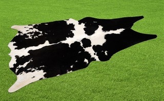 100% New Cowhide Rugs Area Cow Skin Leather (37" x 45") Cow hide SA 3445