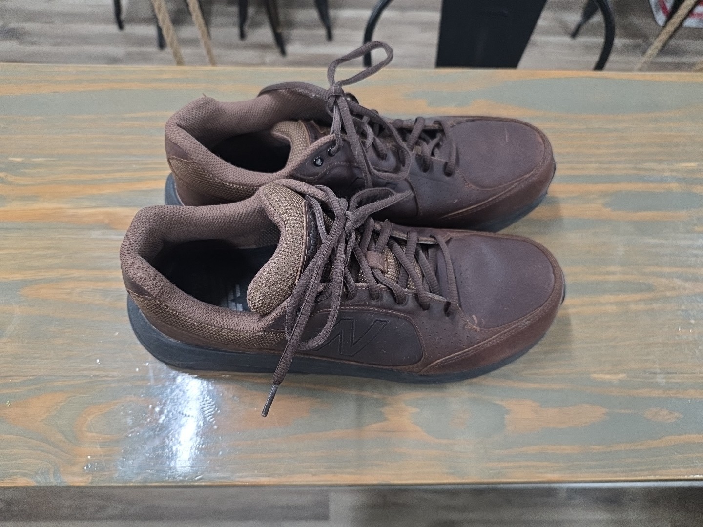 NEW BALANCE Men's 928V3 BROWN Leather Sneakers Walking Shoes US 11 EU 45 thumbnail 2