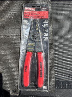 Sears Craftsman USA Nos Wire Cutter Stripper Crimper 82563 10-22awg