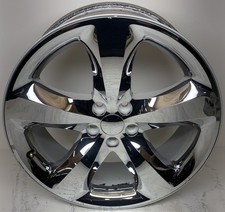 2011 2012 2013 2014 Dodge Challenger Charger 20” OEM Chrome Clad Wheel Part 2411