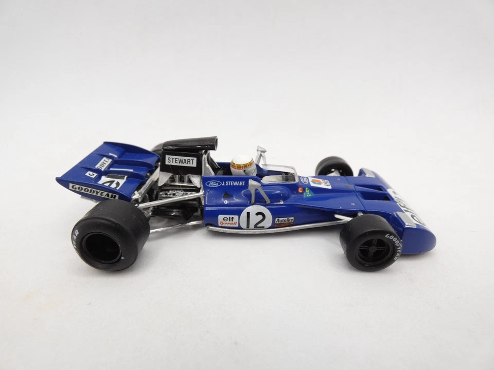 Tyrrell Ford 003 Jackie Stewart #12 1971 1/43 Quartzo F1 Formula 1 - Immagine 2 di 2