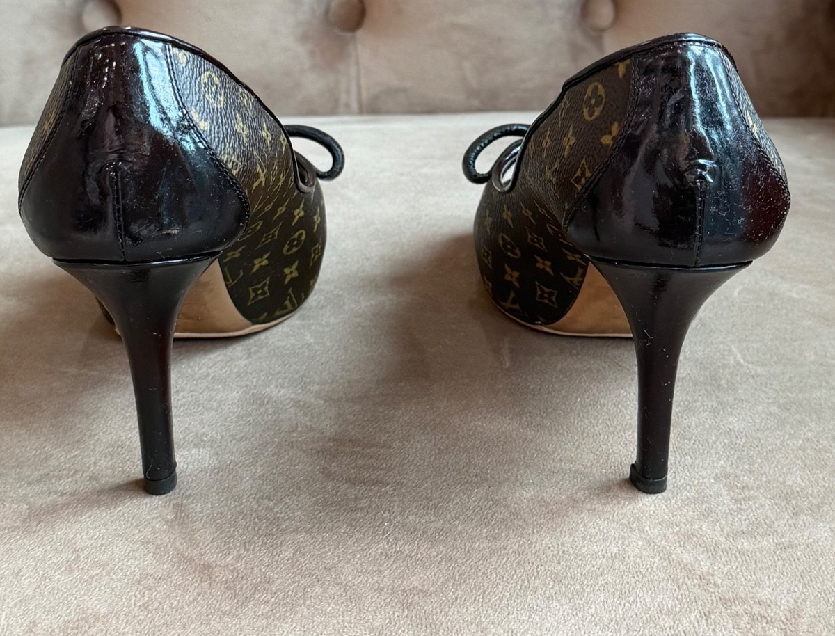 Authentic Louis Vuitton Women shoes Brown size 34.5 | eBay