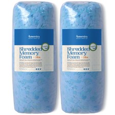 Bean Bag Filler Shredded Memory Foam Filling 10 Pounds, Pillow Stuffing Bean ...