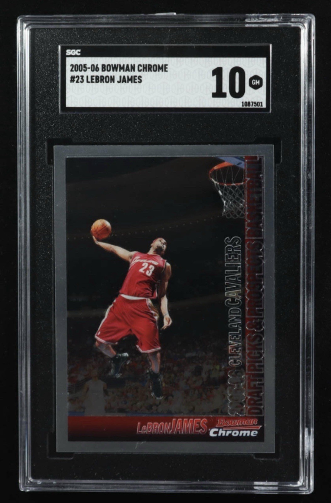 LeBron James 2005-06 Bowman #23 (SGC 10)