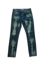 PRPS Demon Miki Slim Straight Stretch Mens Jeans Blue $248 Size 32/34