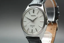 [MINT] Vintage Seiko Lord Matic 5601-9000 Automatic Silver Mens Watch From JAPAN
