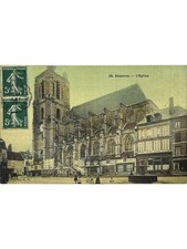 S�zanne - L'�glise Saint-Denis, old postcard No. 36