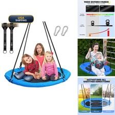Trekassy 40" Saucer Tree Swing 700LBS Heavy Duty for Kids Adults