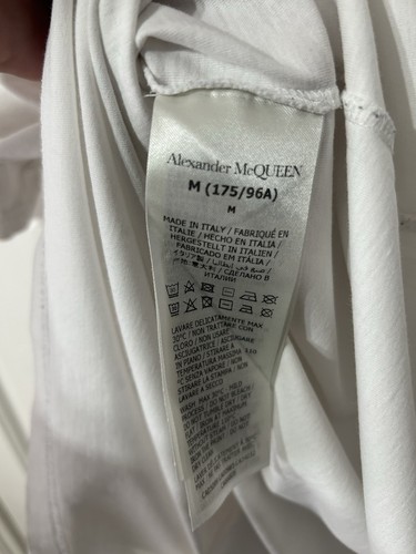 Alexander McQueen Graffiti Shirt size medium white multicoloured tshirt - Picture 3 of 3