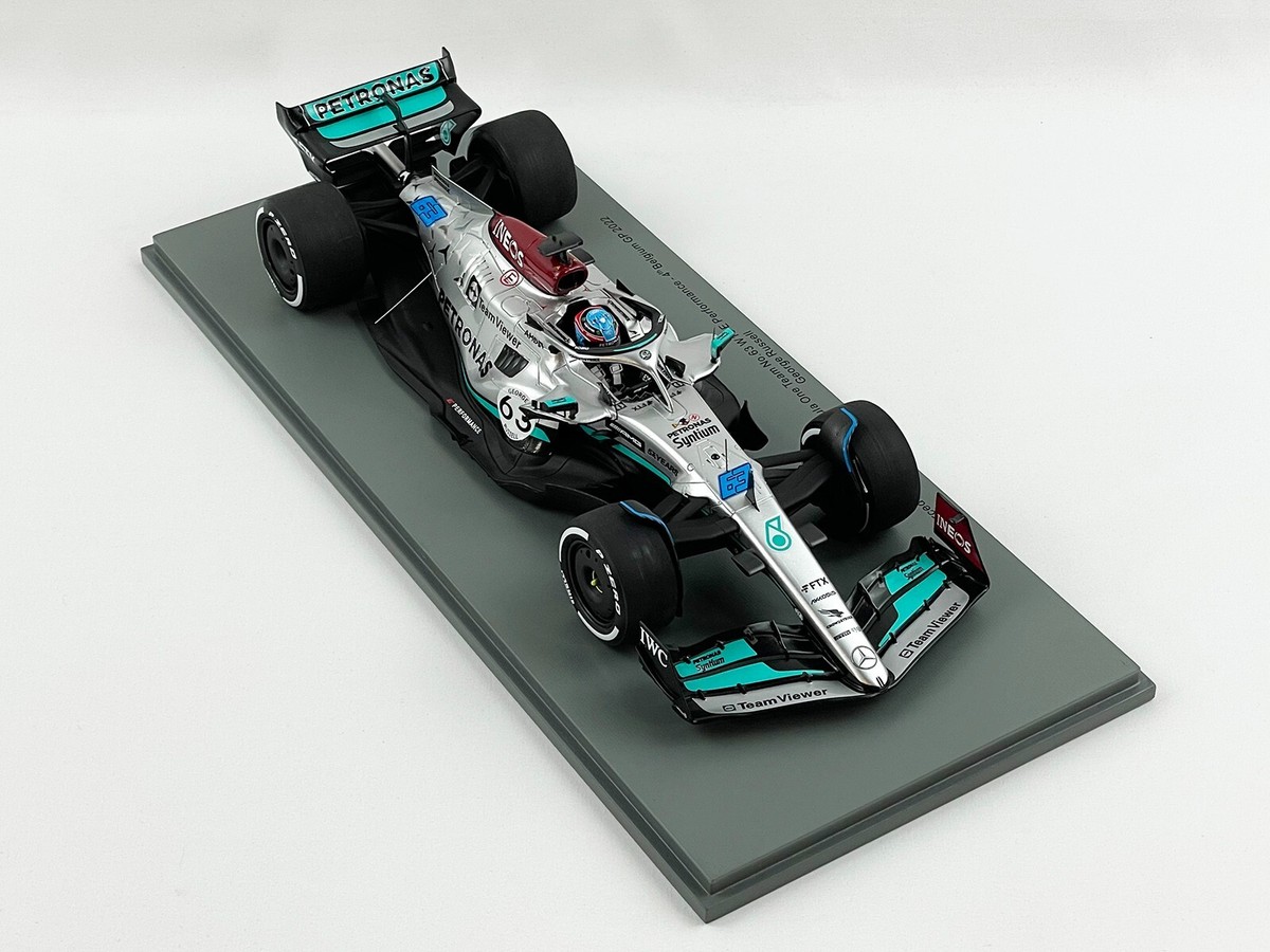 1/18 ミニチャンプス メルセデスAMG W13 G.ラッセル Mercedes F1 W13 #63 George Russell Belgium 2022 Special