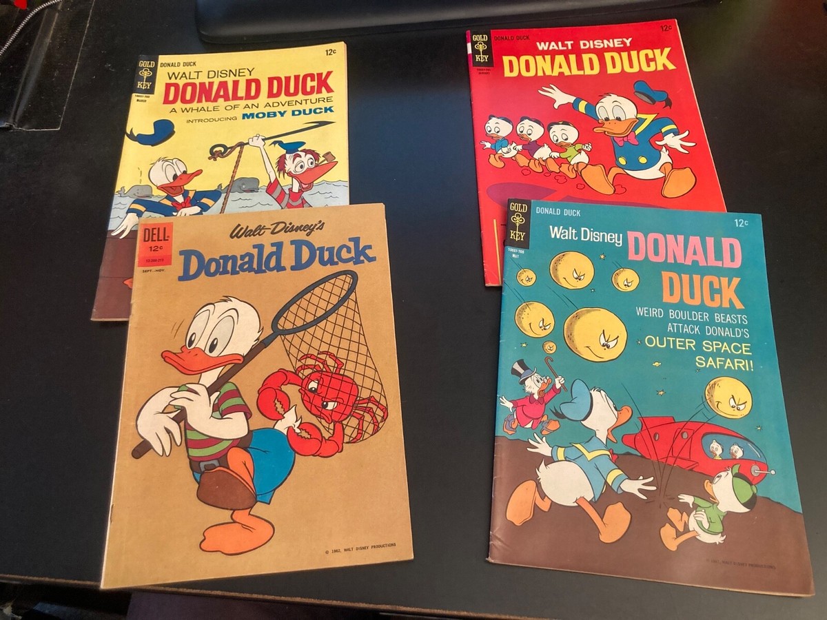 Lot of *12* 1950s/60s *Higher Grade* WALT DISNEY'S DONALD DUCK