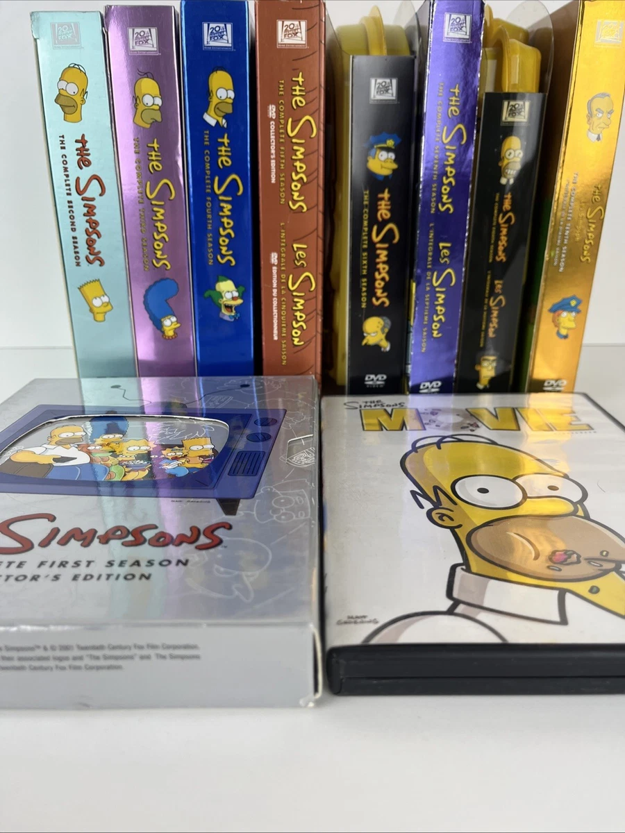 The Simpsons Box Set PG Rated DVDs & Blu-ray Discs Just Listed 2026