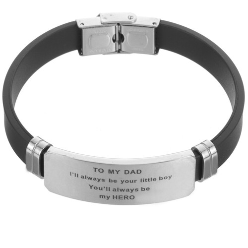 Stainless Steel Bracelet Man Jewelry for Men Wristband Cuff Bangle - 第 5/12 張圖片