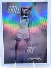 De'Aaron Fox 2024 Panini Prizm Deca Brilliance #19 Silver Prizm