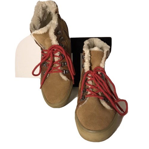 sherpa sneaker boot