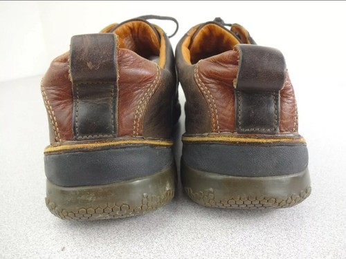 Timberland Mens Size 12-12.5 M Smart Comfort Brown Leather Lace Up Shoe 73590 - Picture 8 of 10