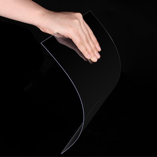 Transparent PVC Platte 0.3/0.4/0.5/0.8/1/1.2/2mm Dick Zuschnitt Kunststoffplatte - Bild 3 von 7