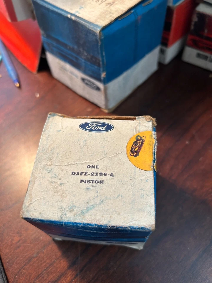 NUEVO 1971 1972 1973 FORD PINTO DISCO DELANTERO PINZA FRENO PISTÓN ASB D1FZ-2196-A Foto 2 de 4