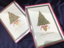 2 box AMERICAN GREETINGS holiday CHRISTMAS CARDS 24 cards total NEW PACKAGES