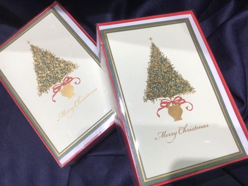 2 box AMERICAN GREETINGS holiday CHRISTMAS CARDS 24 cards total! NEW PACKAGES!
