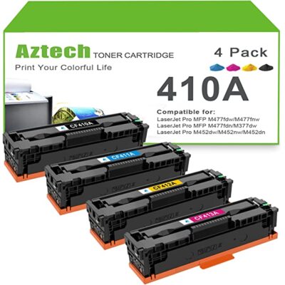 4 XXL Toner für HP 410A Color LaserJet Pro MFP M477fnw M477fdn M477fdw M452dw