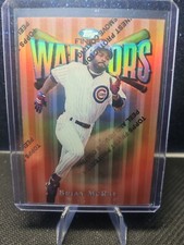 1997 Topps Finest 'Warriors' Brian McRae #26 Chicago Cubs Refractor SP 