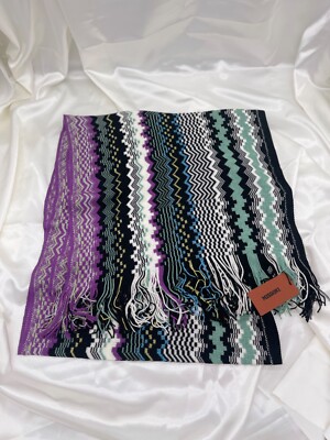Missoni Wool blend scarf with fringes