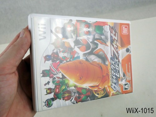 Kamen Rider Climax Heroes Fourze Nintendo Wii Japanese Import Japan US Seller - Picture 7 of 8
