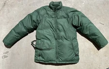 Vintage Frostline Kit Goose Down Coat Parka Jacket Green 70s Mens Large Puffer