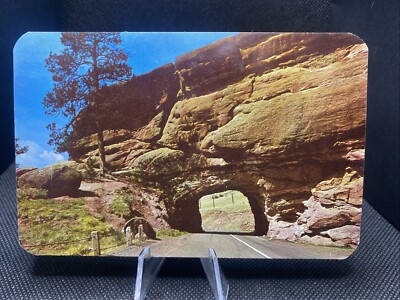 POSTCARD: Park Of The Red Rocks Tunnel, Denver Mountain Parks CO N18