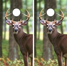 C231 Deer Cornhole Board Wrap LAMINATED Wraps Decals Vinyl Sticker