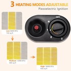 Propane Patio Heater, Portable Outdoor 18000BTU Gas Radiant Heater, LP Propane  — photo 3