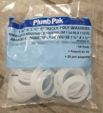 Plumb Pak Reducer Poly Slip Joint Washers 1.25" x 1.5"