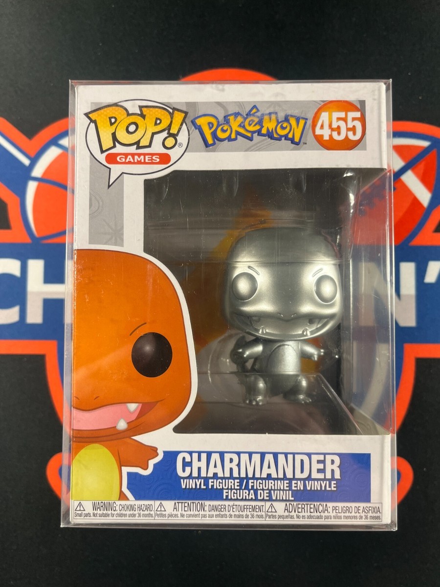 Funko Pop! Games Pokemon 25th Anniversary Silver Charmander