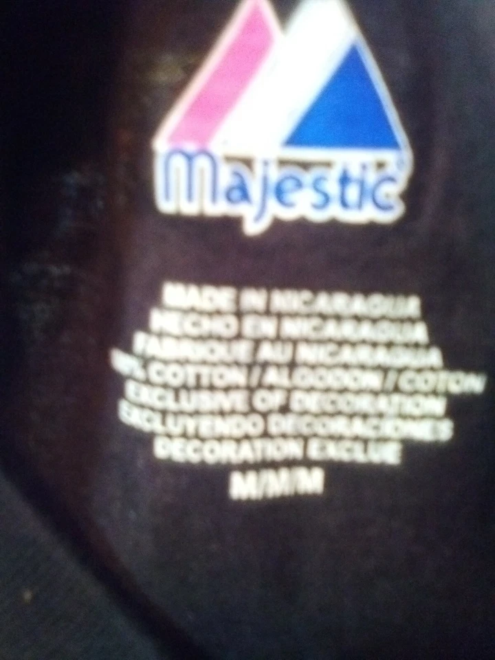 MLB MIAMI MARLINS Majestuosa Licencia CAMISETA DE ALGODÓN Para Mujer Mediana Nueva Con Etiquetas Foto 4 de 4