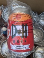 Kidrobot Simpsons Plush NEW Duff Beer 10inch Plush