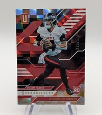Desmond Ridder 2022 Panini Chronicles Unparalleled UNP-5 Red Checker RC #d/399